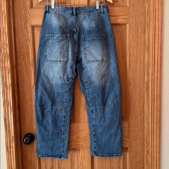 MICA DENIM Barrel Leg Jeans - Picture 13 of 15